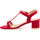 Chaussures Femme Sandales et Nu-pieds Smart Standard Sandales / nu-pieds Femme Rouge Rouge
