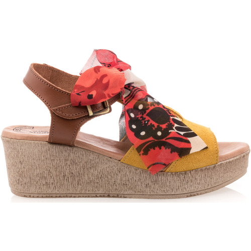 Diabolo Studio Sandales / nu-pieds Femme Jaune JAUNE - Chaussures Sandale  Femme 59,99 €