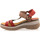 Chaussures Femme Sandales et Nu-pieds Terre Dépices Sandales / nu-pieds Femme Rouge Rouge