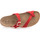 Chaussures Femme Sandales et Nu-pieds Miss Boho Sandales / nu-pieds Femme Rouge Rouge
