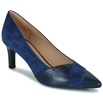 Escarpins Cuir Geox en coloris Bleu Femme Chaussures Chaussures à talons Escarpins 