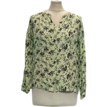 Vêtements Femme Chemises / Chemisiers Uniqlo chemise  34 - T0 - XS Vert Vert