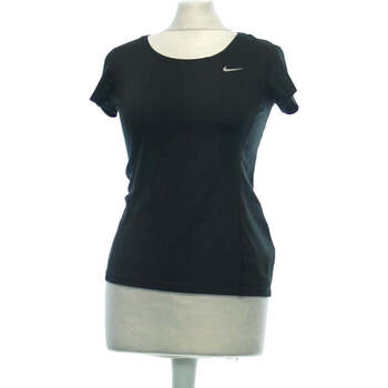 Vêtements Femme Tops / Blouses Nike Top Manches Courtes  34 - T0 - Xs Noir