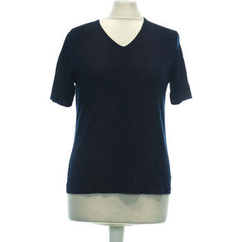 Vêtements Femme Tops / Blouses Essentiel Top Manches Courtes  38 - T2 - M Bleu