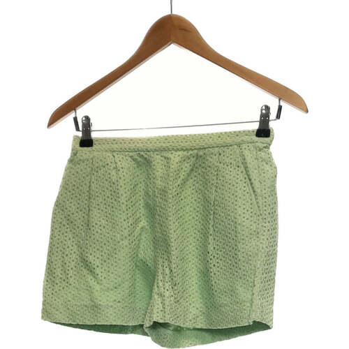 Vêtements Femme embroidered corduroy Bermuda shorts Figure Green short  34 - T0 - XS Vert Vert