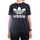 Vêtements Femme T-shirts manches courtes adidas Originals GN2896 T-Shirt/Polo femme noir Noir