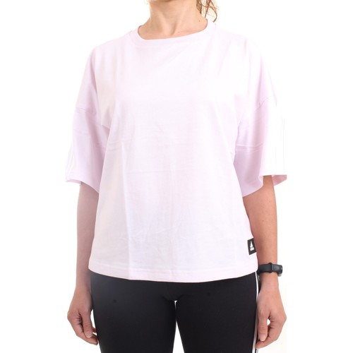 Vêtements Femme T-shirts manches courtes adidas Originals HE03 T-Shirt/Polo femme rose Rose