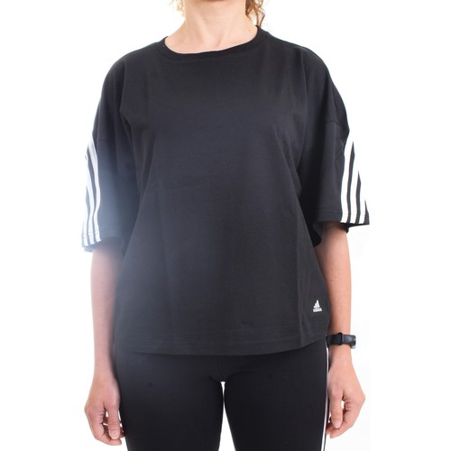 Vêtements Femme T-shirts manches courtes adidas Originals HE03 T-Shirt/Polo femme noir Noir