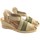 Chaussures Femme Multisport Calzamur Sandale femme  20202 beige Marron
