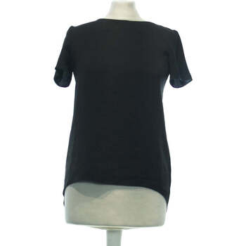 Vêtements Femme myspartoo - get inspired Zara top manches courtes  34 - T0 - XS Noir Noir