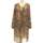 Vêtements Femme Robes courtes Ange robe courte  36 - T1 - S Beige Beige