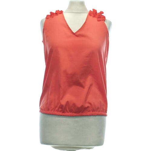 Vêtements Femme Trendyol Polka Print Midi Dress With High Neck And Sheer Hem Detail Zara débardeur  34 - T0 - XS Rouge Rouge