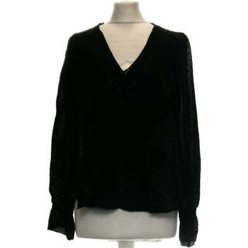 Vêtements Femme T-shirts & Polos Zara top manches longues  34 - T0 - XS Noir Noir