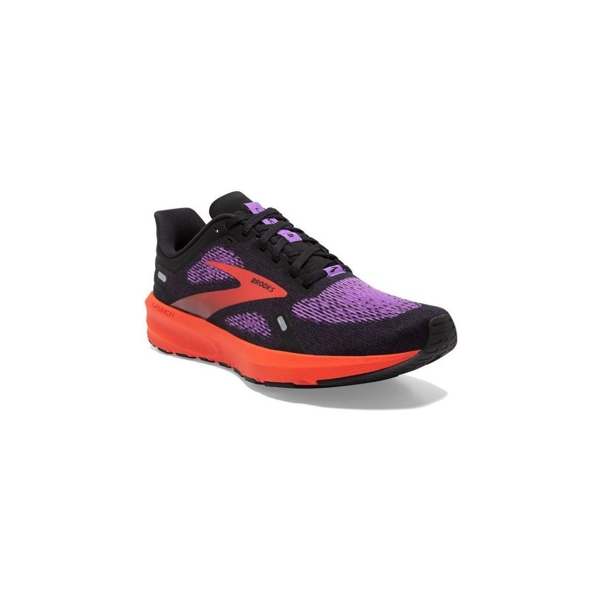 Chaussures Femme Running / trail Brooks Launch 9 Noir, Violet