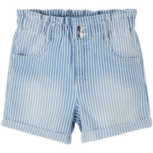 Vêtements Fille Warhol Shorts / Bermudas Name it 126160VTPE22 Bleu