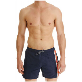 Vêtements Homme Shorts / Bermudas Ea7 Emporio Armani dopasowanym Short Bleu