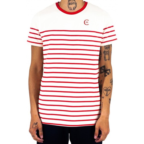 Vêtements Homme T-shirts dress manches courtes Cerruti 1881 Deciso Rouge