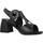 Chaussures Femme Sandales et Nu-pieds Stonefly JENNY 7 CALF LTH Noir
