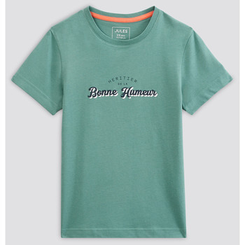 Vêtements Garçon T-shirts manches courtes Jules T-Shirt Enfant Fête Des Pères Vert