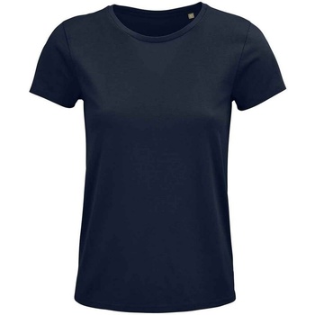 Vêtements Femme Chase embroidered logo rib-trimmed sweatshirt Sols 3581 Bleu