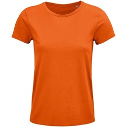 Vêtements Femme T-shirts manches courtes Sols 3581 Orange