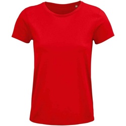 Vêtements Femme T-shirts manches courtes Sols 3581 Rouge