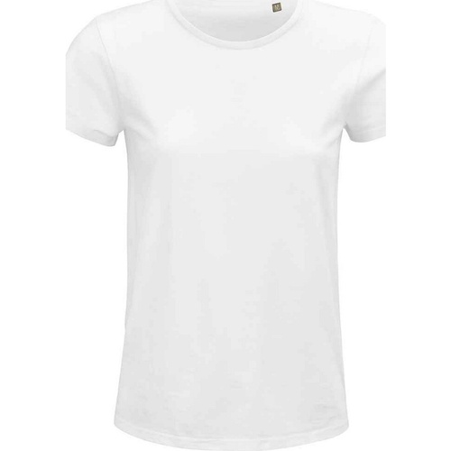 Vêtements Femme Chase embroidered logo rib-trimmed sweatshirt Sols 3581 Blanc