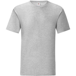 Vêtements Homme T-shirts manches longues Fruit Of The Loom SS621 Gris