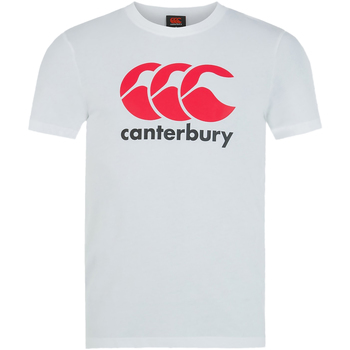 Vêtements Enfant T-shirts manches longues Canterbury  Blanc