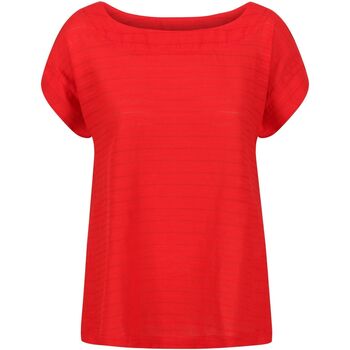 Vêtements Femme T-shirts manches longues Regatta Adine Rouge