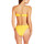 Vêtements Femme Maillots de bain séparables Selmark Haut maillot de bain bandeau Miami  Mare Jaune