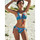 Vêtements Femme Maillots de bain séparables Selmark Bas maillot shorty de bain à nouettes Amalfi  Mare Bleu