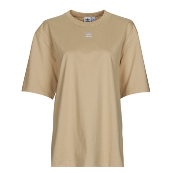 Vêtements Femme T-shirts Essential manches courtes adidas Originals TEE beige magique