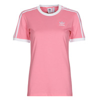 Vêtements Femme T-shirts manches courtes adidas Originals 3 STRIPES TEE rose bonheur