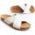 Chaussures Femme Sandales et Nu-pieds Leindia 73213 Blanc