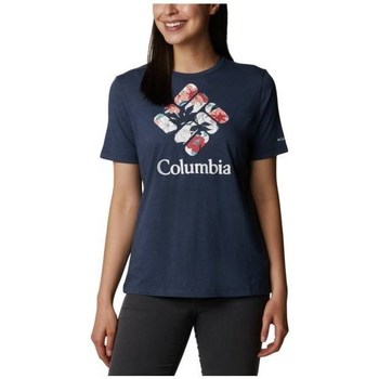 Vêtements Femme T-shirts tri manches courtes Columbia Bluebird Day Relaxed Marine