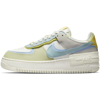 Chaussures Femme Axiss basses Nike Zoom AIR FORCE 1 LO SHADOW Blanc