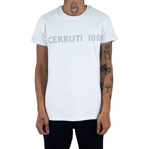 Vêtements Homme T-shirts dress manches courtes Cerruti 1881 Piace Bleu