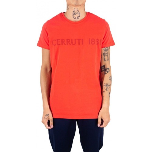 Vêtements Homme T-shirts sweater manches courtes Cerruti 1881 Piace Rouge