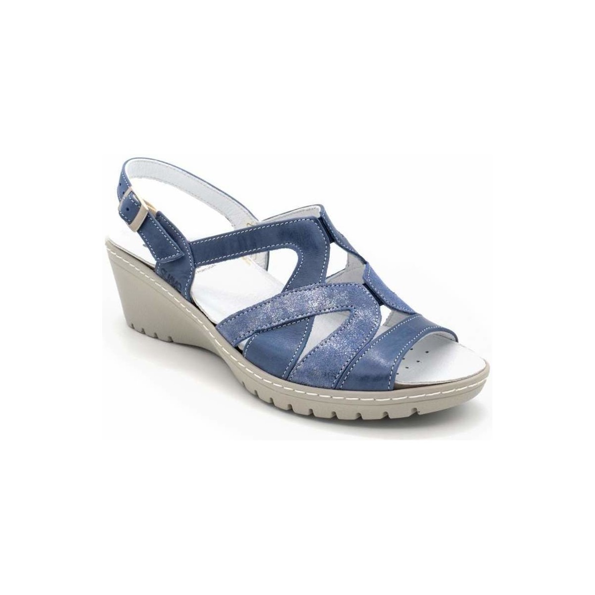 Chaussures Femme Derbies & Richelieu Suave 3301 Bleu