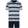 Vêtements Homme Pyjamas / Chemises de nuit Guasch Pyjama court coton Bleu