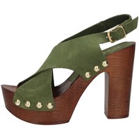 Chaussures Femme Sandales et Nu-pieds Pregunta ME48254 Sandales Femme Vert