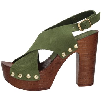 Chaussures Femme Sandales et Nu-pieds Pregunta ME48254 Sandales Femme Vert