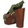 Chaussures Femme Soins corps & bain Pregunta ME48254 Sandales Femme VERT Vert