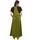 Vêtements Femme Robes Fantazia Robe salopette femme coton doux Milhana Vert
