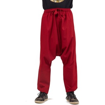 Vêtements Pantalons fluides / Sarouels Fantazia Sarouel mixte coton doux Marrakech Rouge