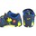 Chaussures Fille Multisport Joma Beach boy  seven 2203 bleu Jaune