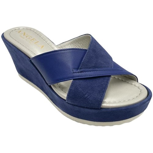 Angela Calzature AICE2314blu Bleu - Chaussures Mules Femme 95,00 €