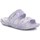 Chaussures Femme Tongs Crocs Classic Marrbled Violet