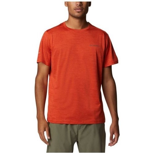 Vêtements Homme T-shirts manches courtes Columbia leopard-print logo-patch hoodie Blu Rouge